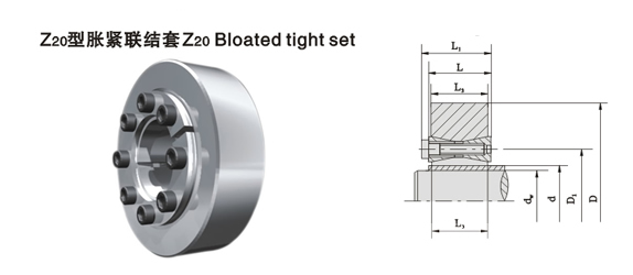 Z20型胀紧联结套说明